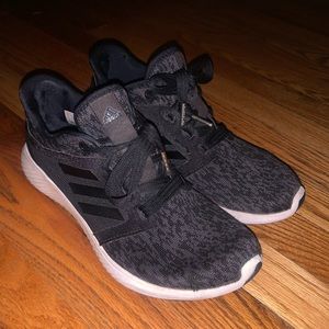 Black adidas shoes size 8